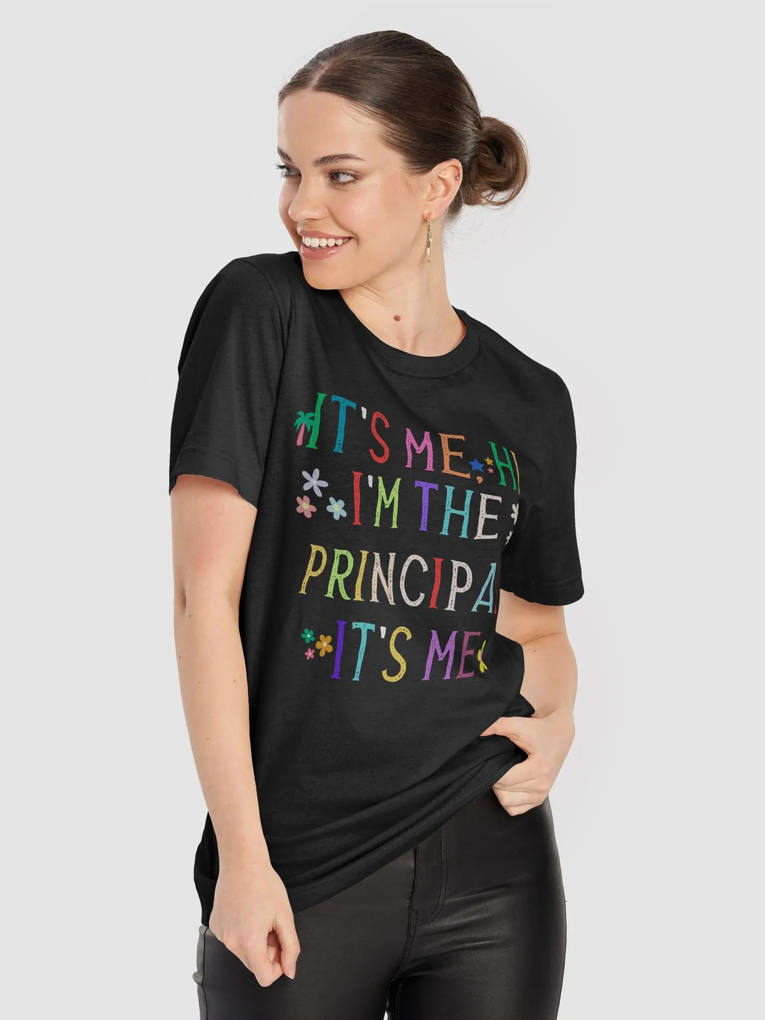 It's Me Hi I'm The Principal It's Me Funny Principal T-Shirt product image (8)