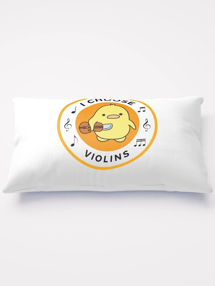I choose violins All-Over Print Basic Pillow product image (1)