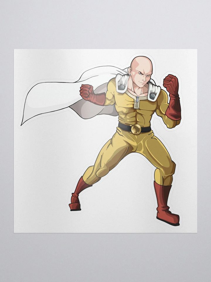 Cosplay as Saitama sticker. product image (1)