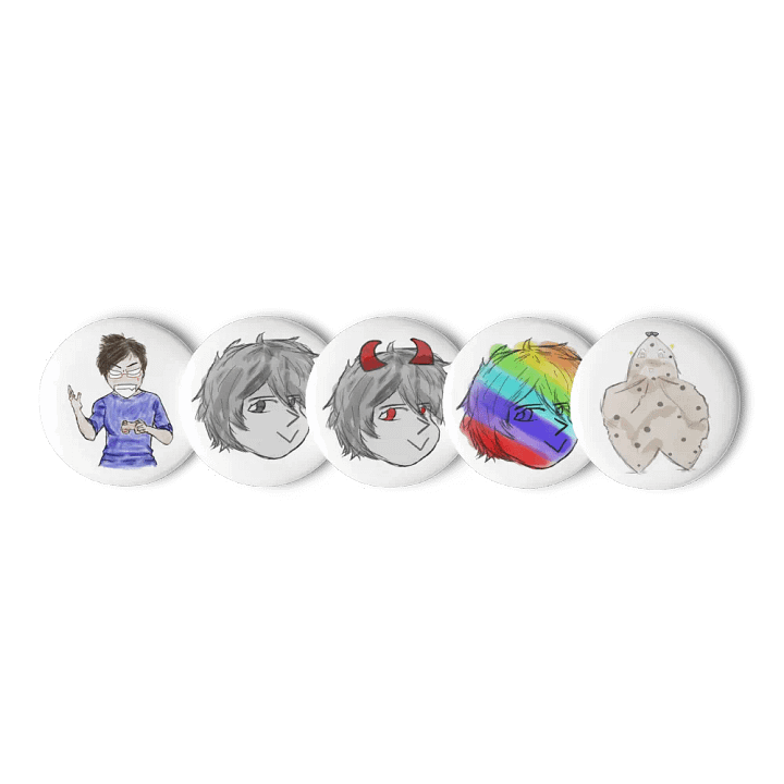 Karen, NovaKappa, and Swooning Star pins product image (1)