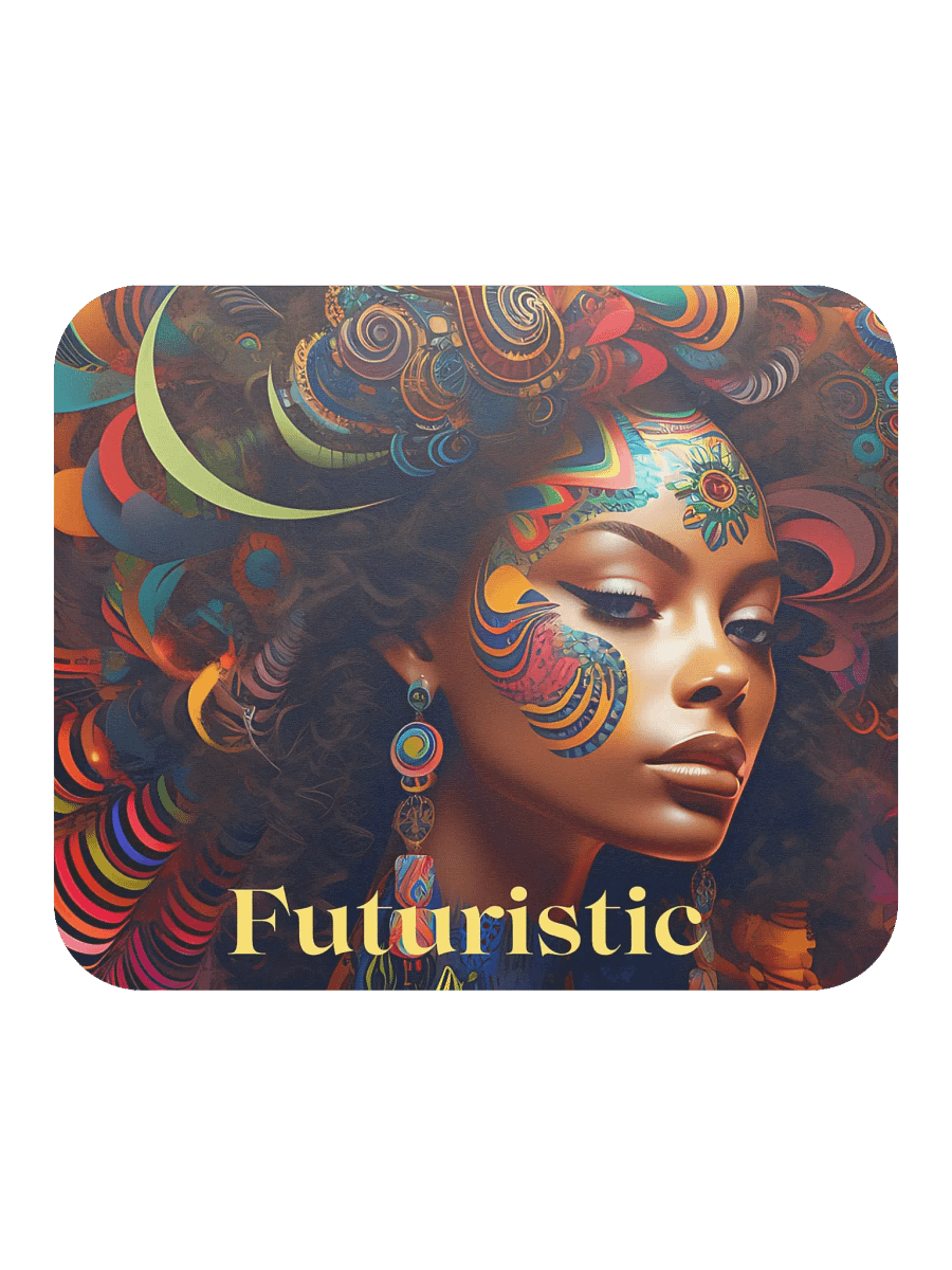 Futuristic Patterns Mouse Pad product image (1)