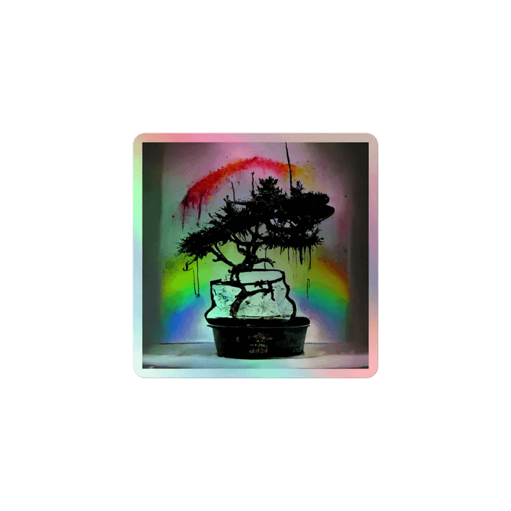 Frozen Bonsai Dream - Holographic Sticker Sheet product image (1)