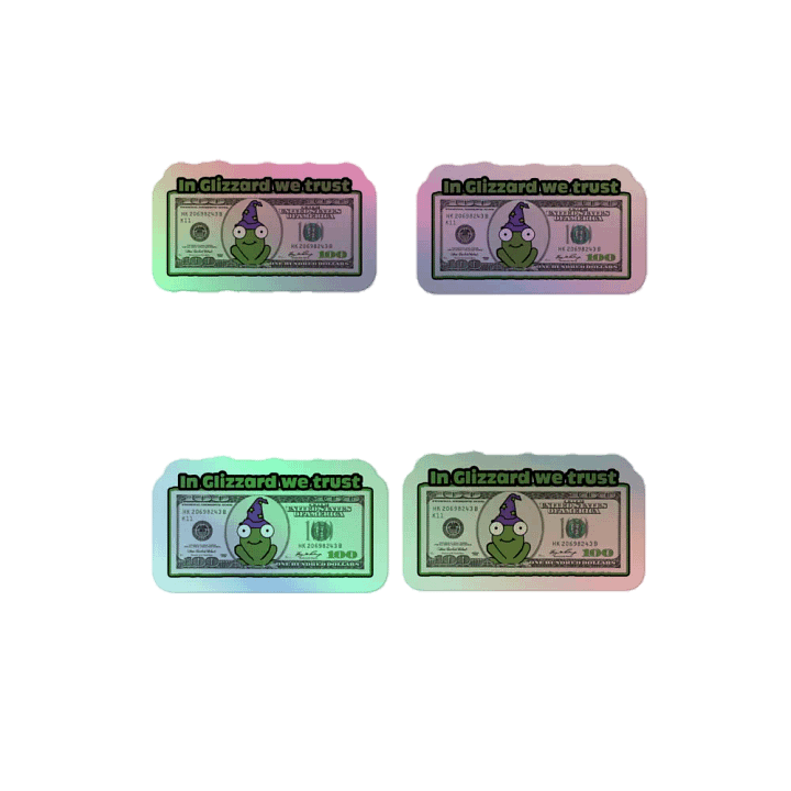 In Glizzard We trust - Holo Sticker product image (2)