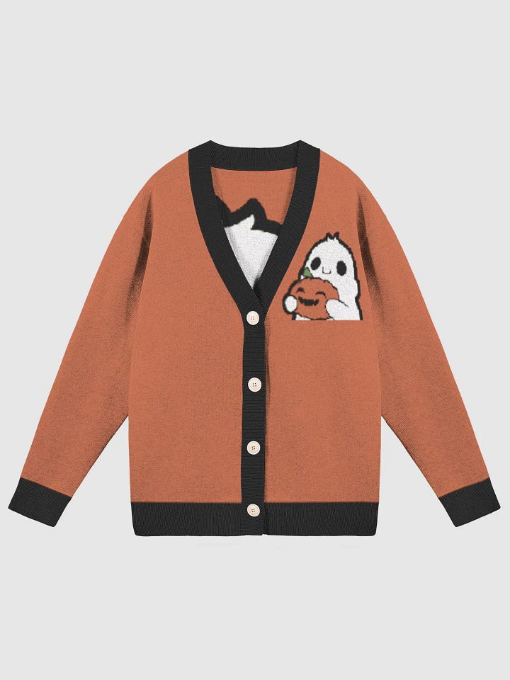 Haunted Companions Cardigan Orange product image (3)