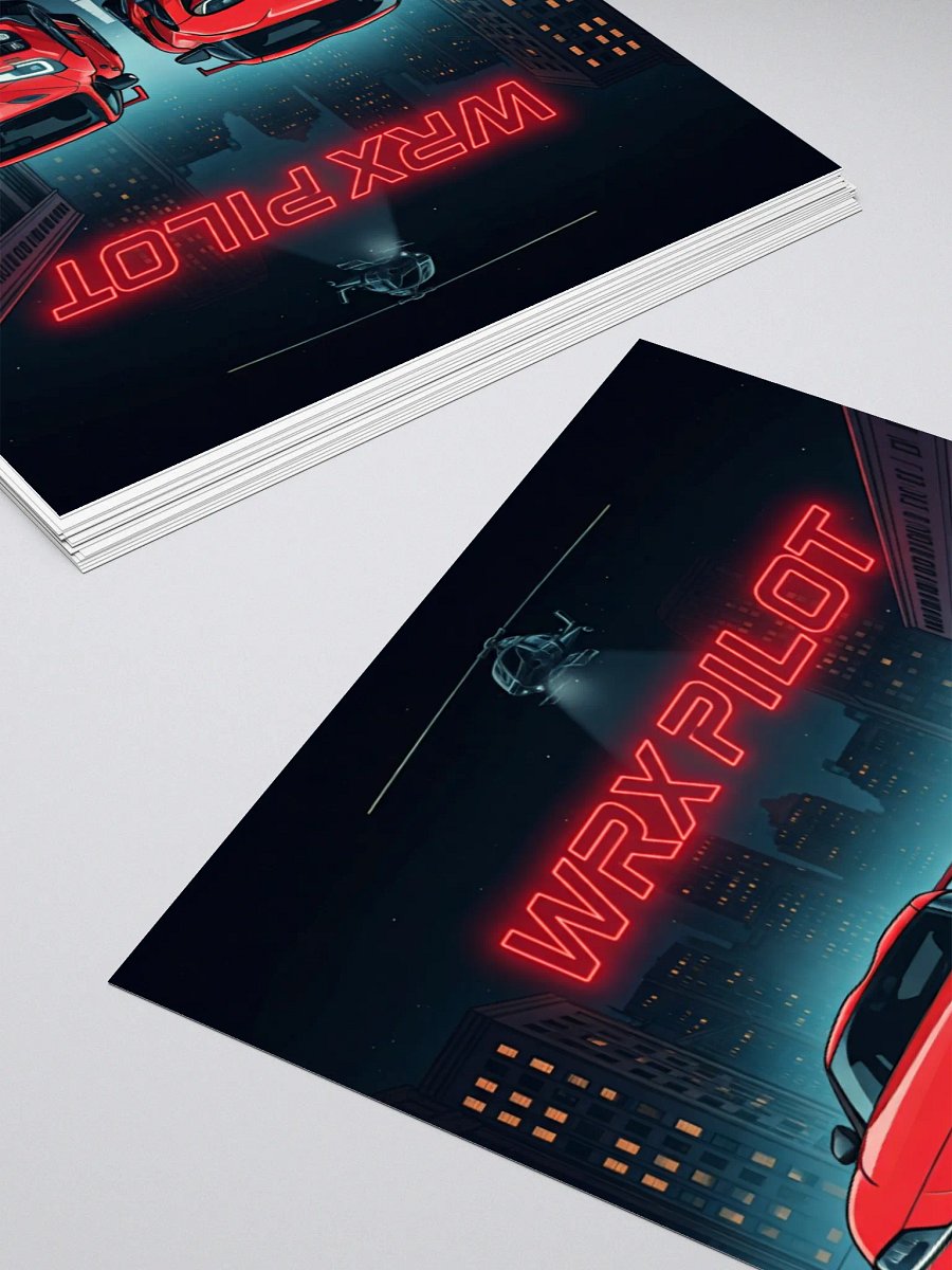 WRX.PILOT x Supra Sticker 3x3 product image (5)