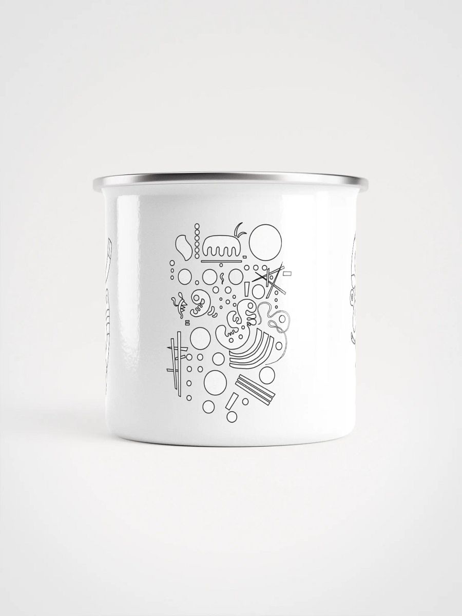 Color-Your-Own Kandinsky Enamel Mug product image (2)