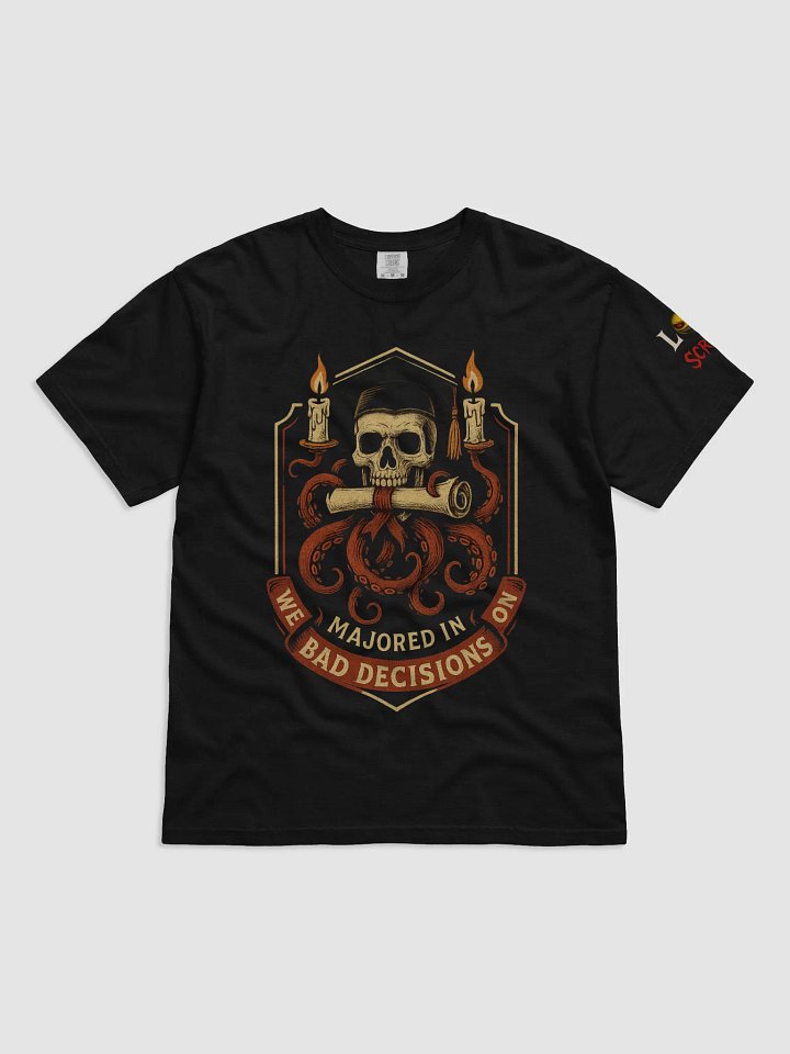 Gothic Crest Skull T-Shirt product image (1)