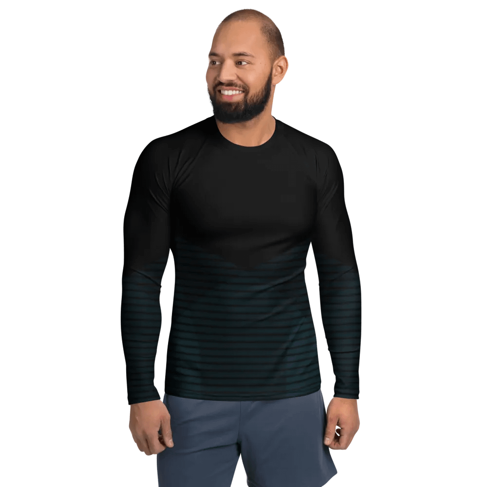 Symmetry Wave Men's Rash Guard product image (1)