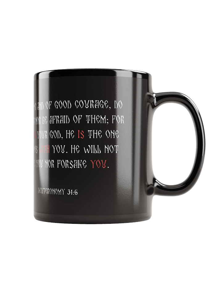 Divine Cross Black Mug product image (2)