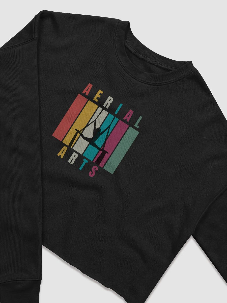Splits - Aerial Arts Silhouette Crop Sweatshirt product image (8)