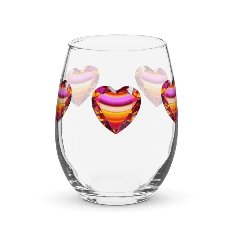Heartfelt Connection Stemless Wine Glass Set product image (1)