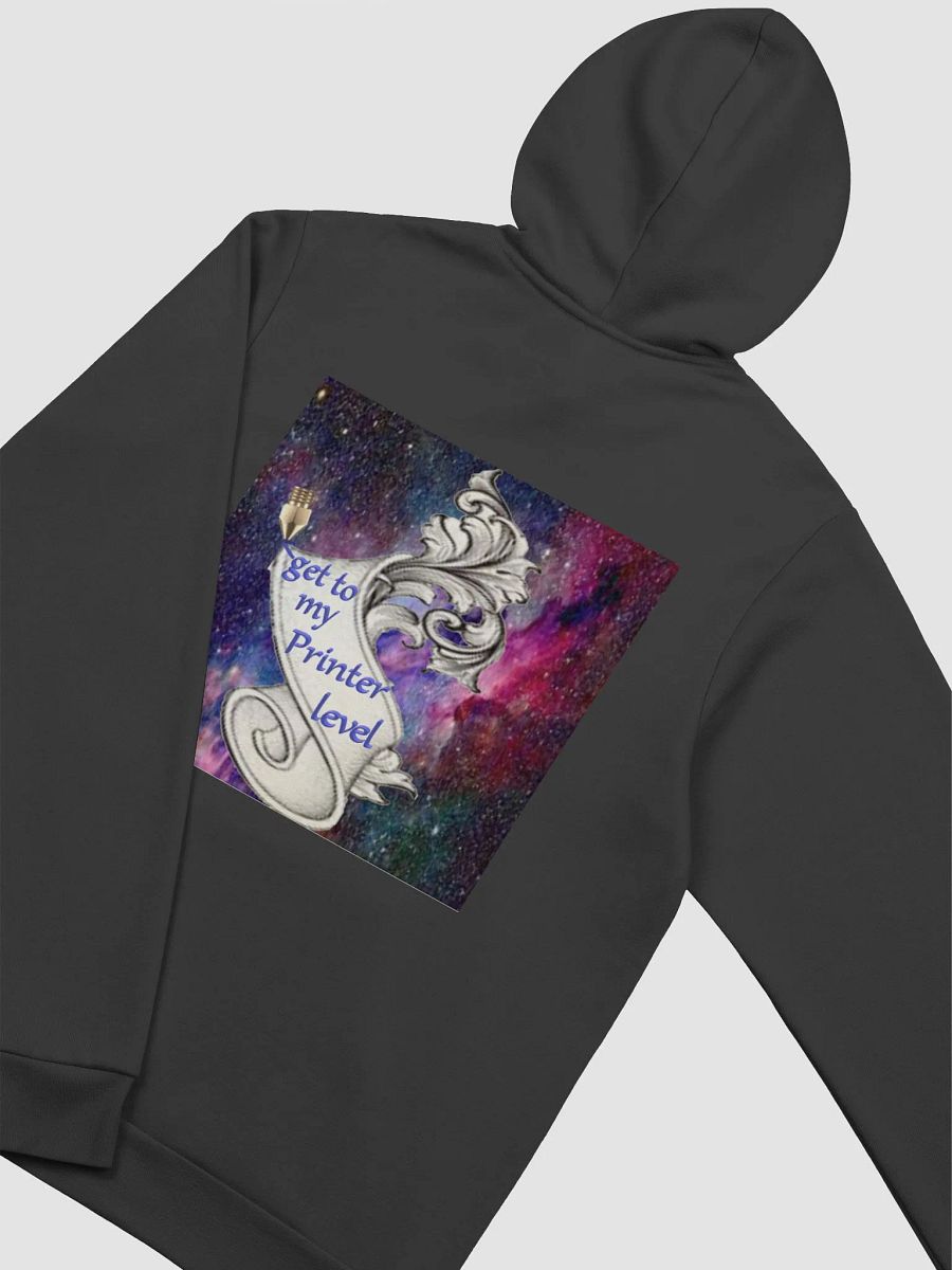 get to my printer level , Herren Hoodie product image (4)