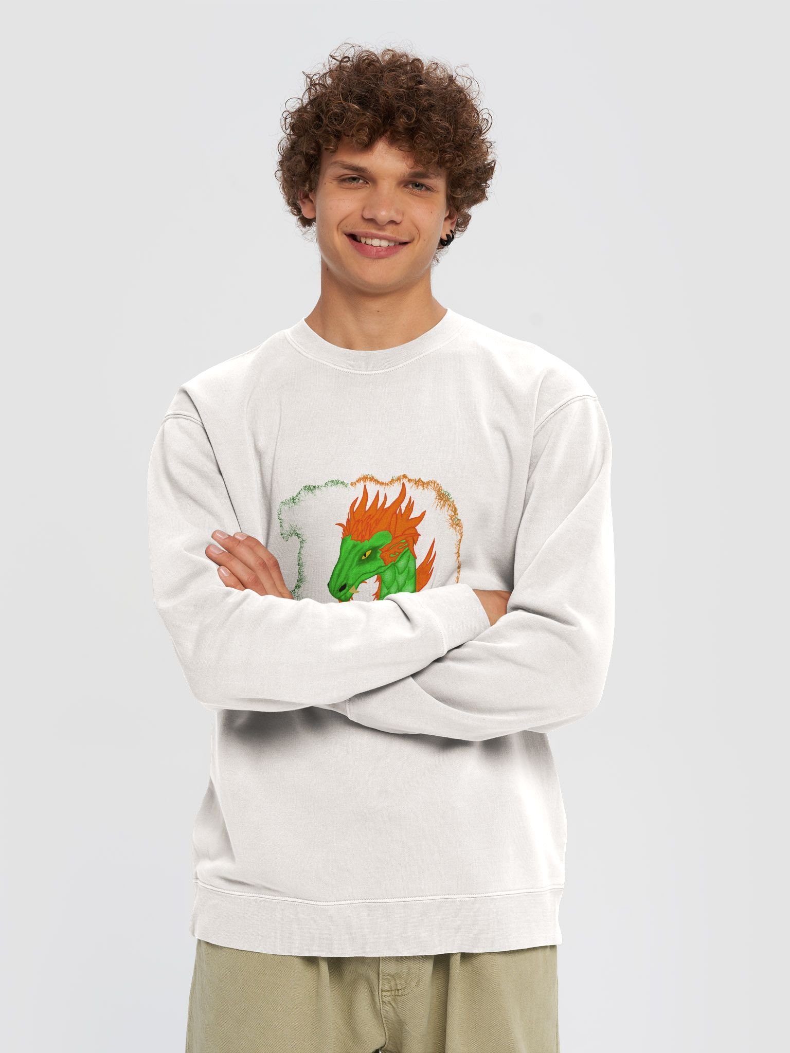 Fierce Dragon Unisex Sweatshirt product image (3)