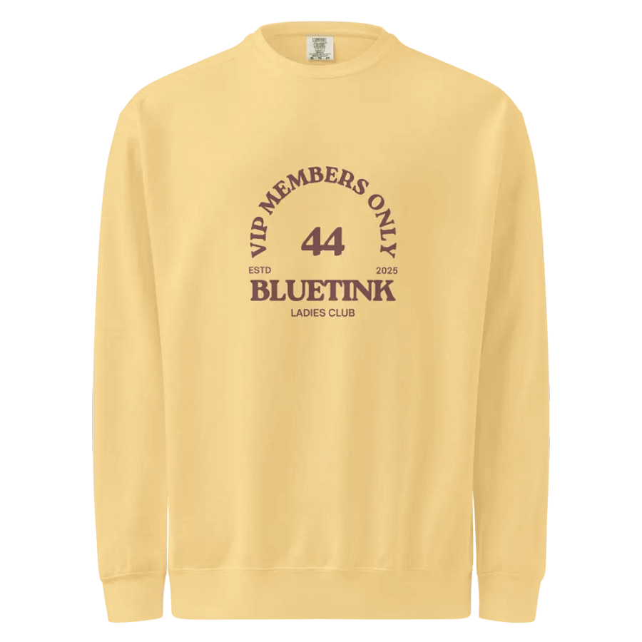 BlueTink44 Ladies VIP Club Emblem Sweatshirt product image (4)