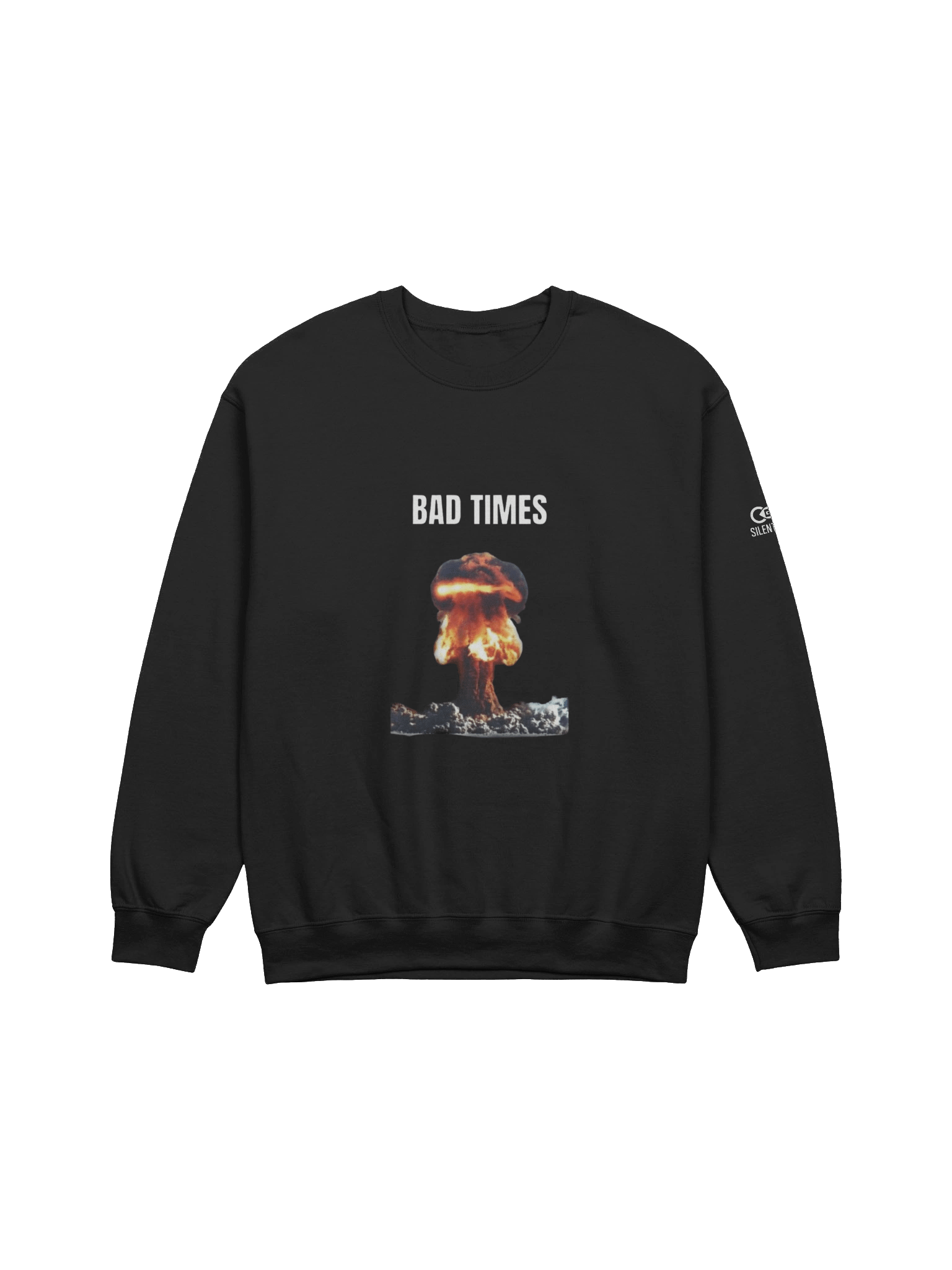 Sweatshirt bt gf smile dog product image (7)
