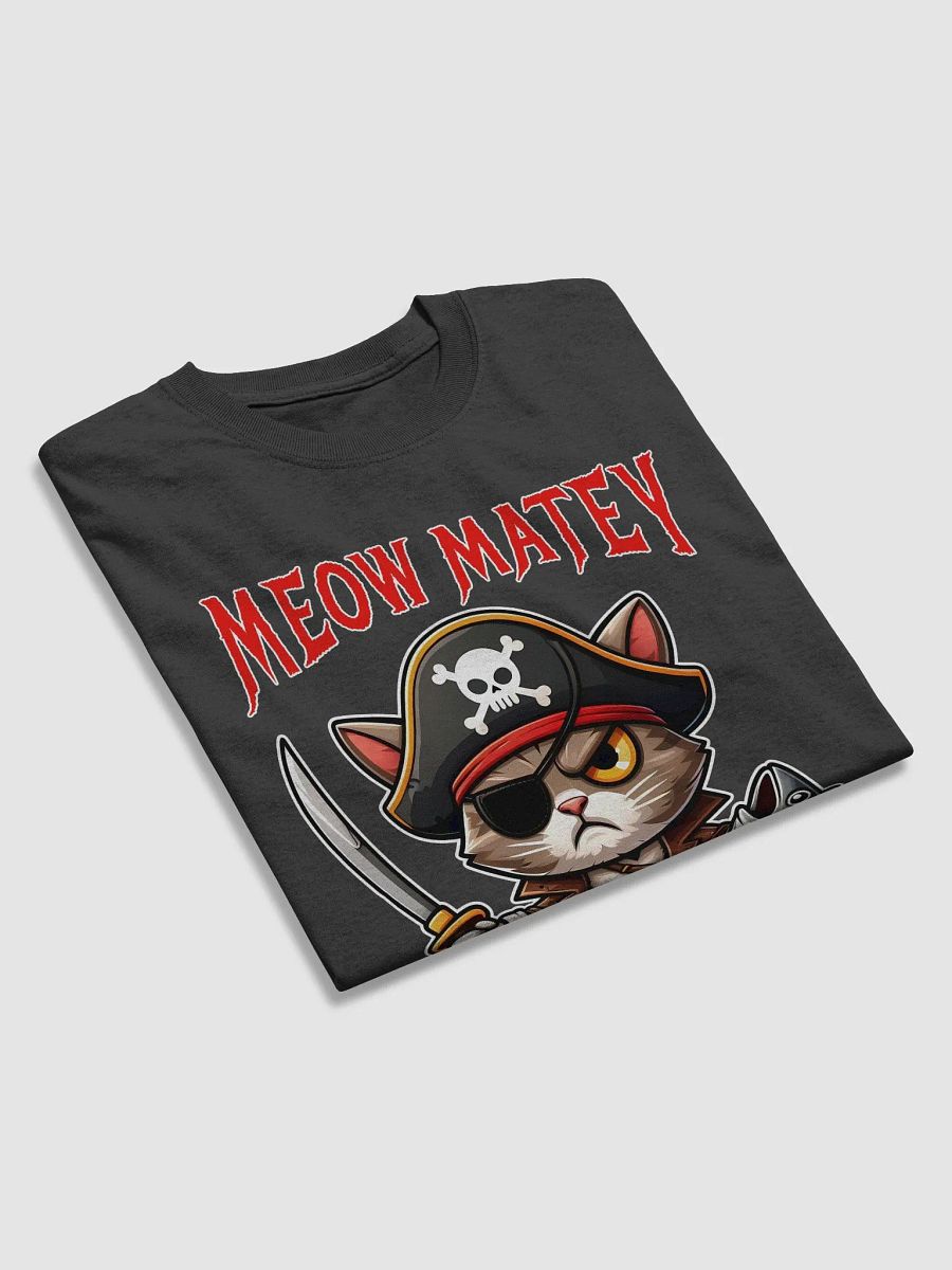 Meow Matey Cat Pirate Tee product image (15)