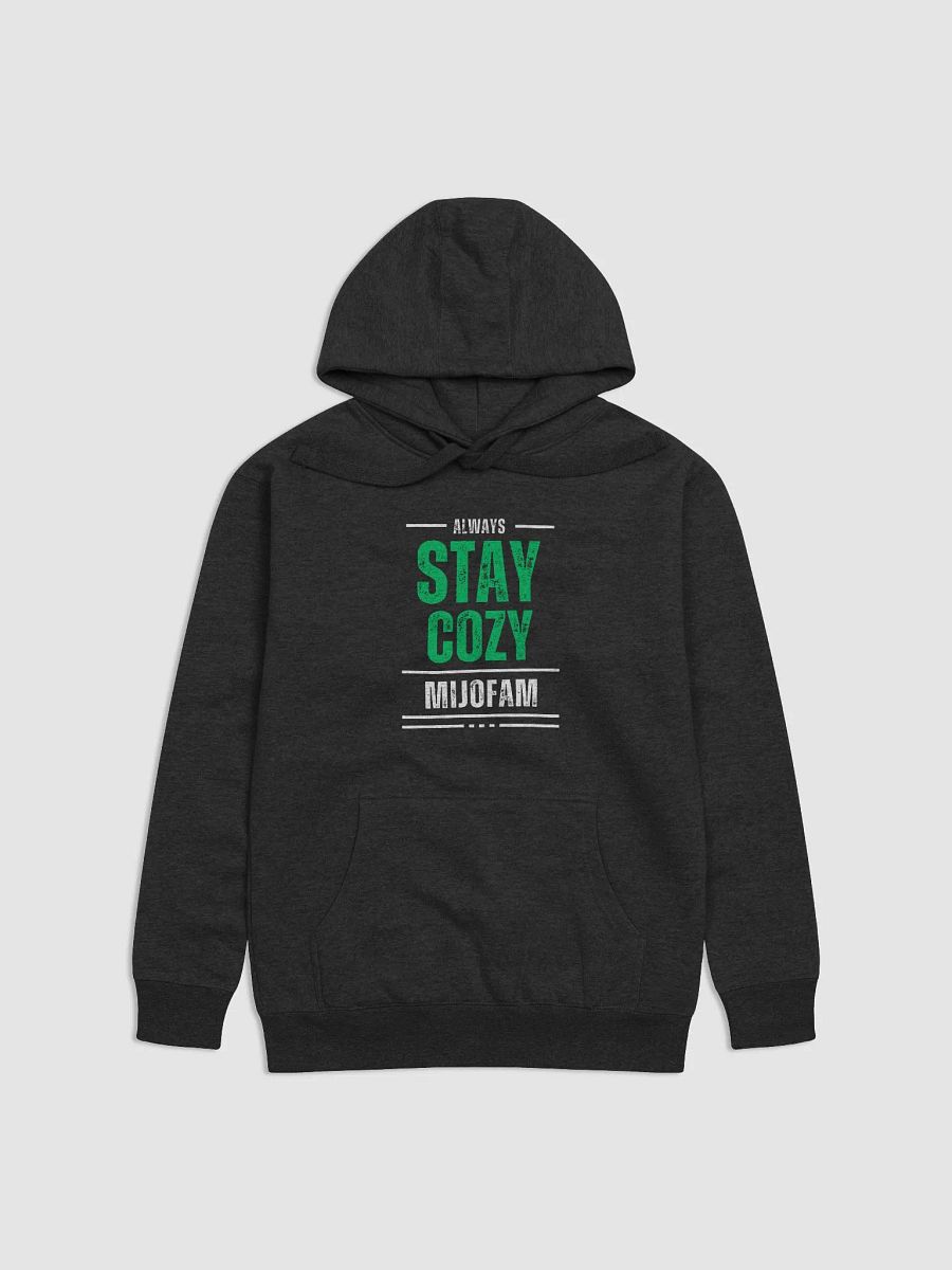 Always Stay Cozy Hoodie (Black Edition) product image (1)