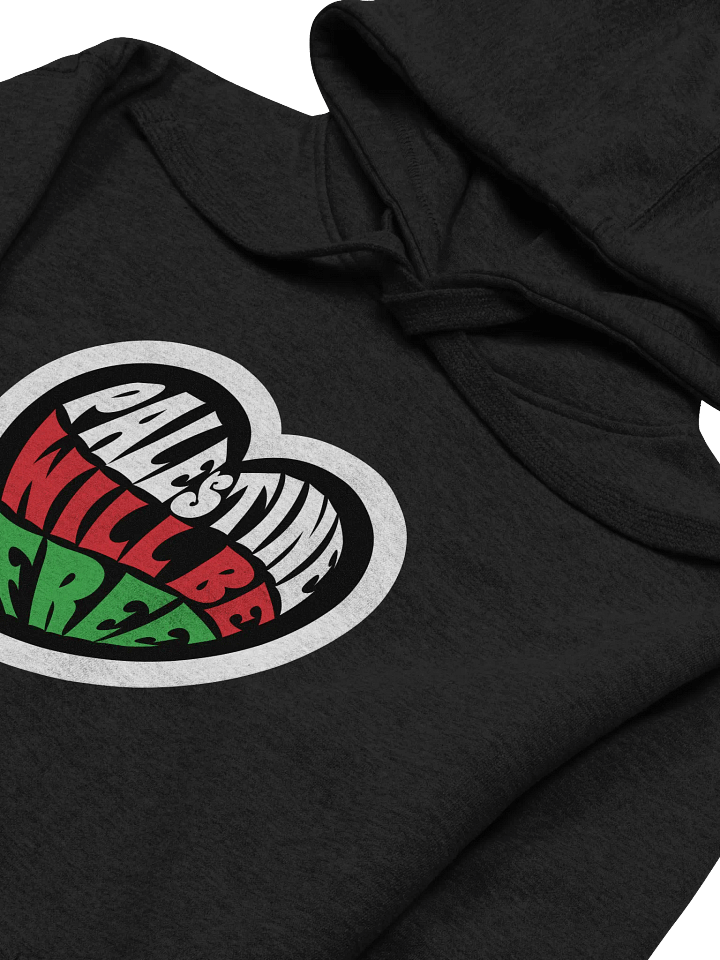Free Palestine Heart Hoodie product image (2)