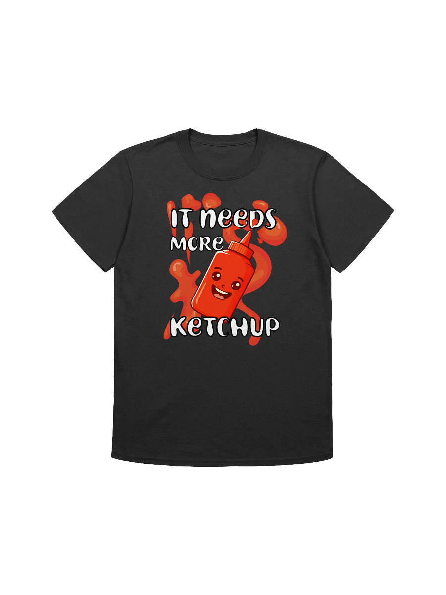 Food Lover-More Ketchup-Funny Ketchup Bottle T-Shirt product image (6)