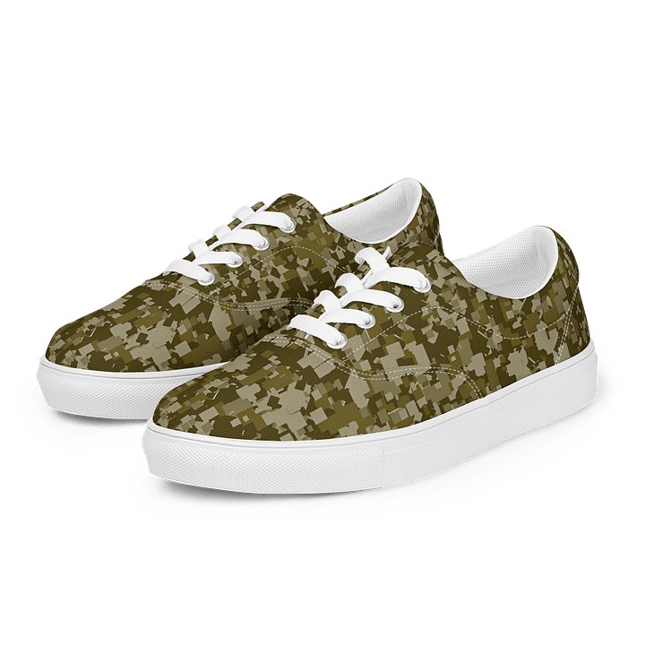 Women's Tactical Chic Camo Canvas Sneakers product image (2)