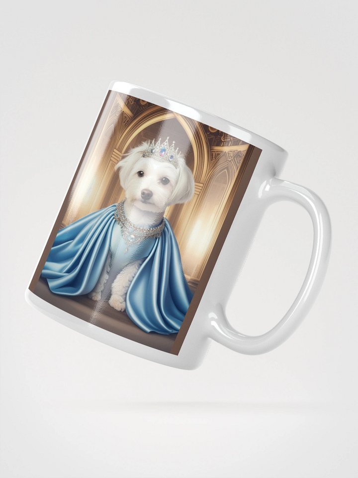 Regal Pup in Blue – Royal Dog Portrait product image (2)