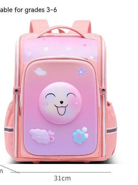 Large Capacity Wear-resistant Burden Alleviation Backpack For Boys And Girls product image (5)
