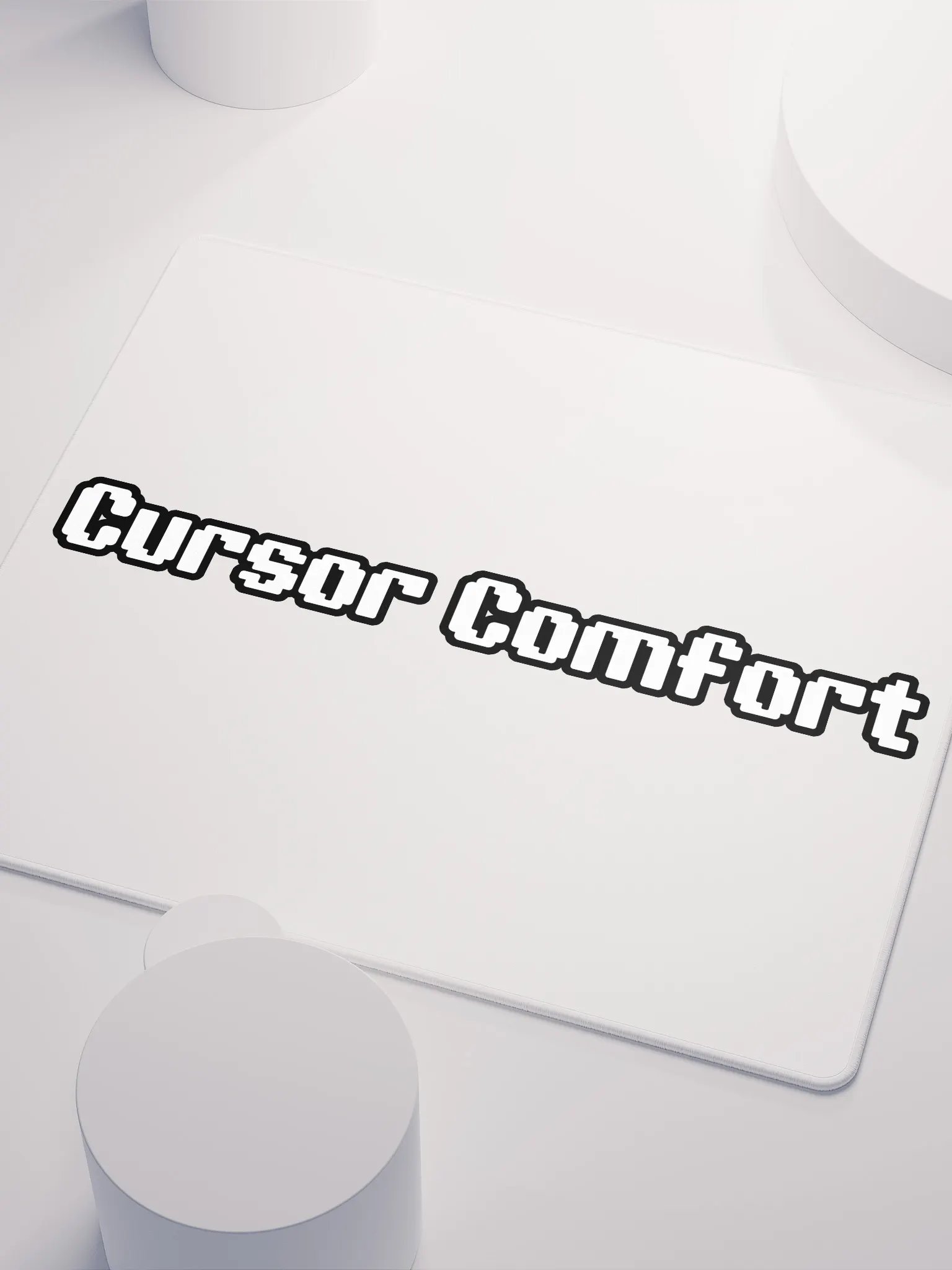 Cursor Comfort ( White Gaming pad & Desk Mat) product image (3)