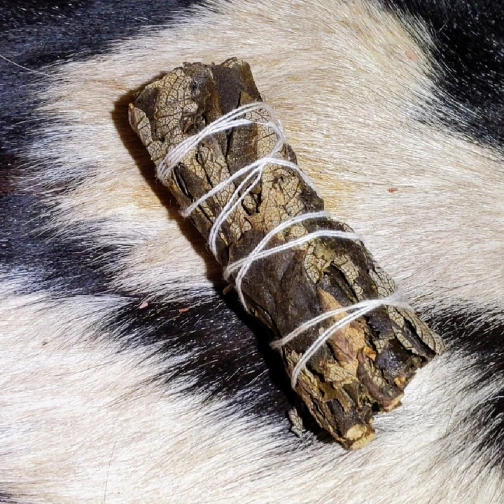 4 Inch Large Mugwort Black Sage Smudge Stick product image (1)