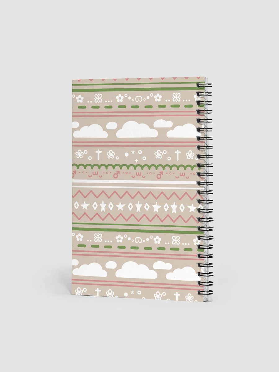 Cloudy Christmas Notebook - Beige product image (2)