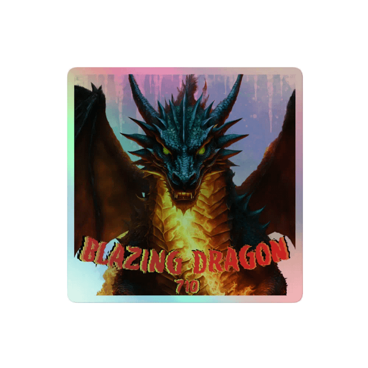blazingdragon sticker product image (2)
