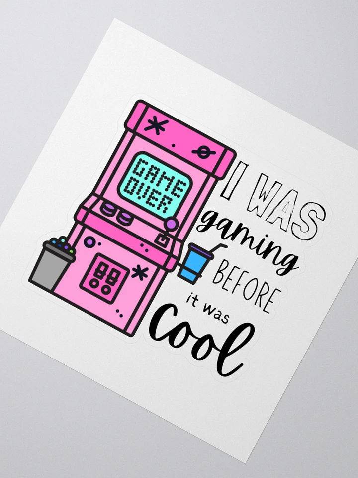 Before It Was Cool Sticker product image (2)