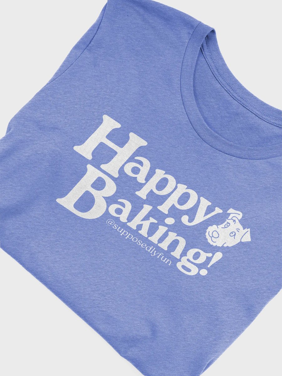 Happy Baking T-Shirt with White Text product image (5)