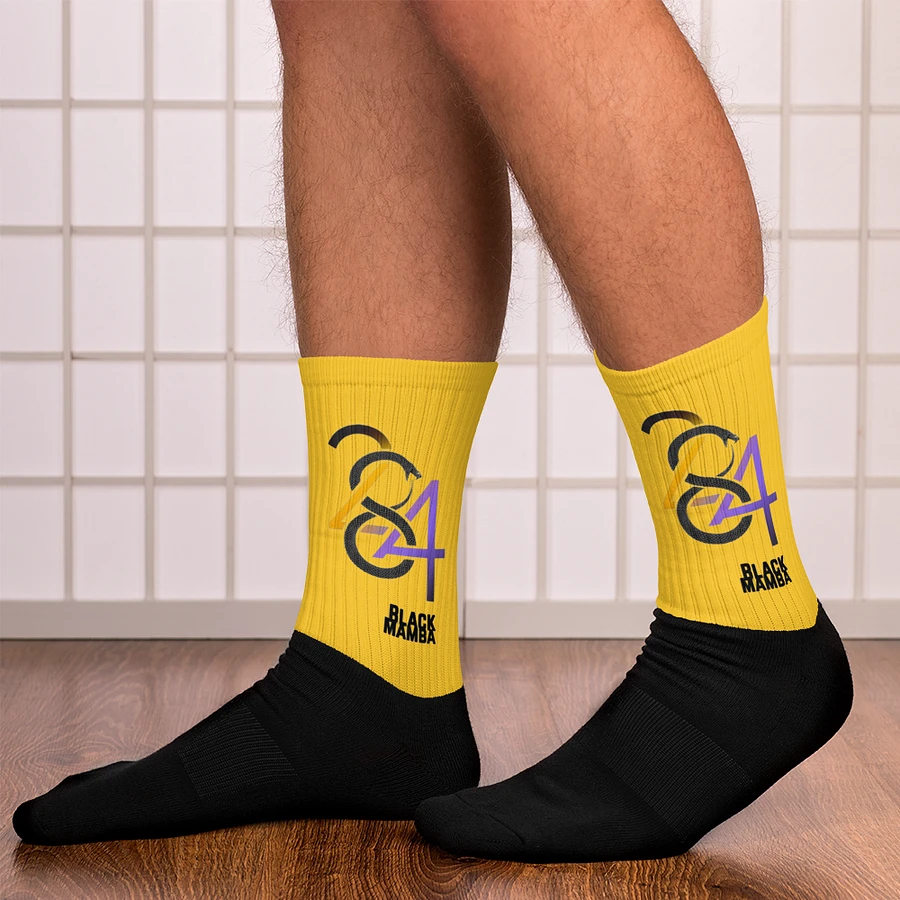 King Kobe | Gold/Black socks product image (12)