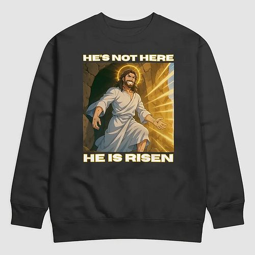 He Is Risen. get this limited drop from now until april 30th. rep the rebellion. link to shop in bio 🔗