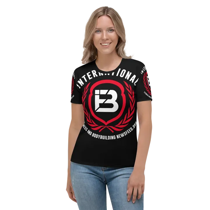 IFBNewsfeed.Org's All-Over Print Women's Crew Neck T-Shirt product image (2)