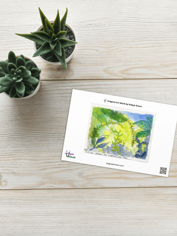 Leaves Blank Card product image (5)