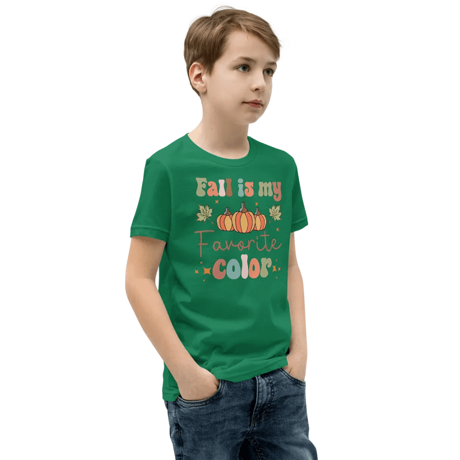 Fall is My Favorite - Youth T-Shirt product image (3)