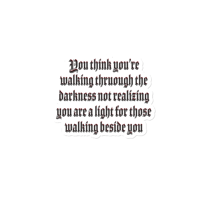 Positivity Darkness - Magnet product image (2)