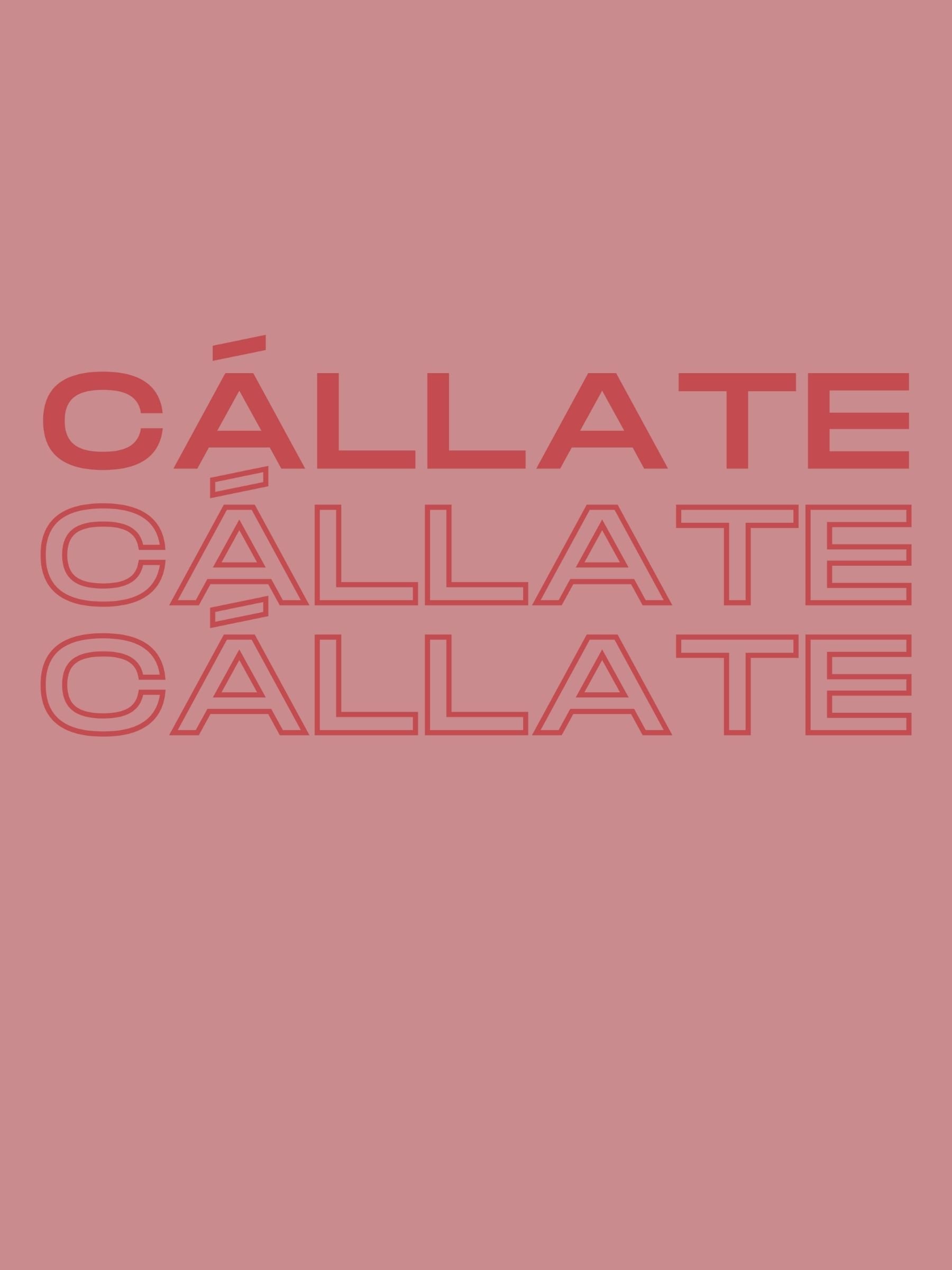 Cállate Camiseta Unisex product image (1)