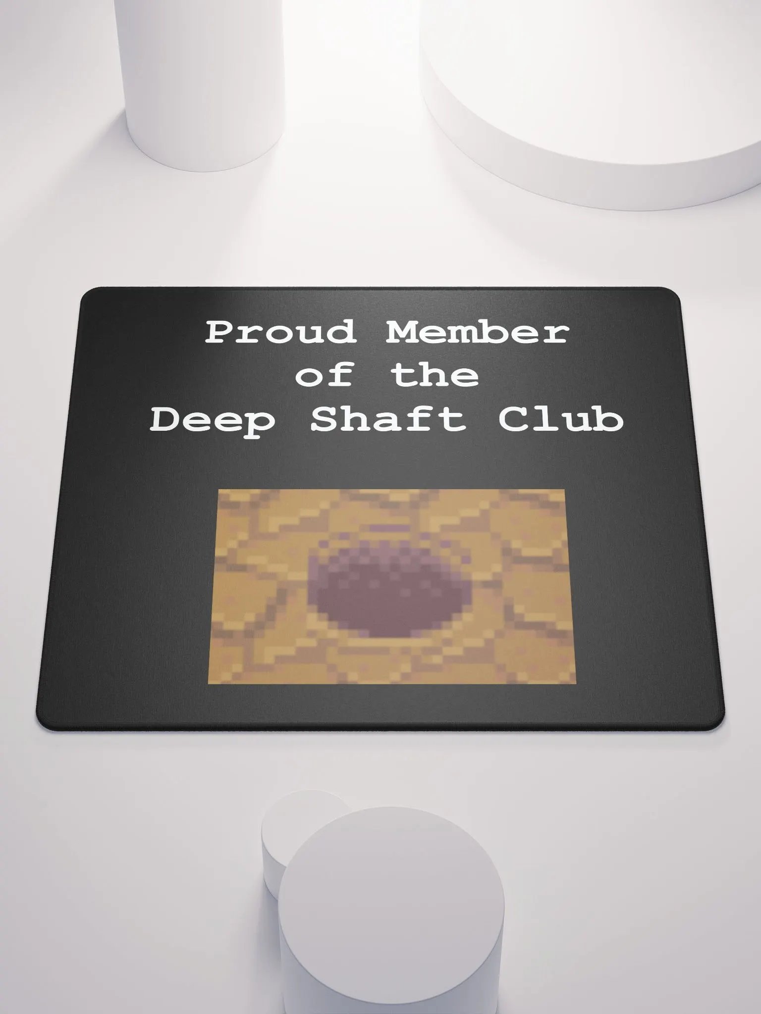 Deep Shaft MousePad - Black product image (1)
