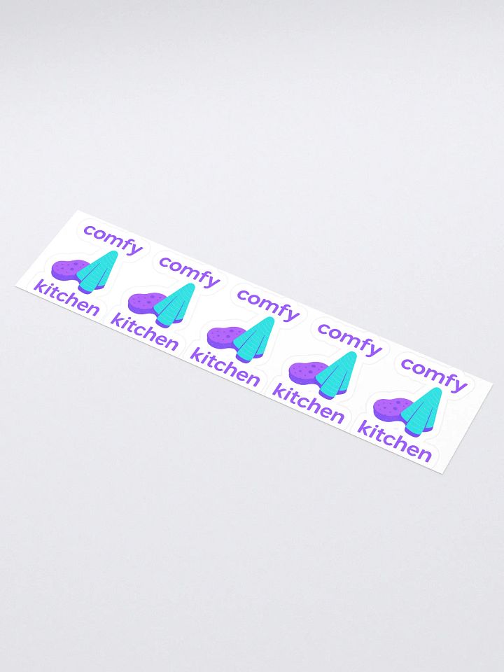 Comfy Kitchen Kiss Cut Stickers (Set of 5) product image (1)