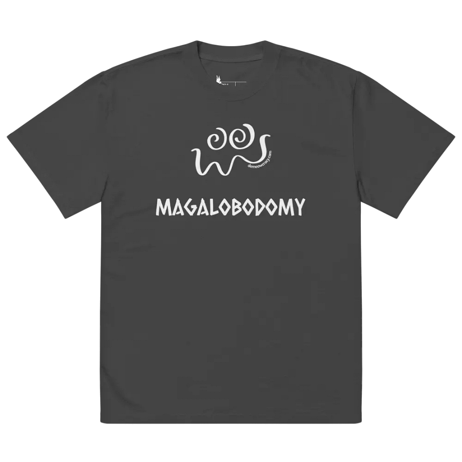 Magalobodomy Graphic Faded Oversized Tee product image (2)