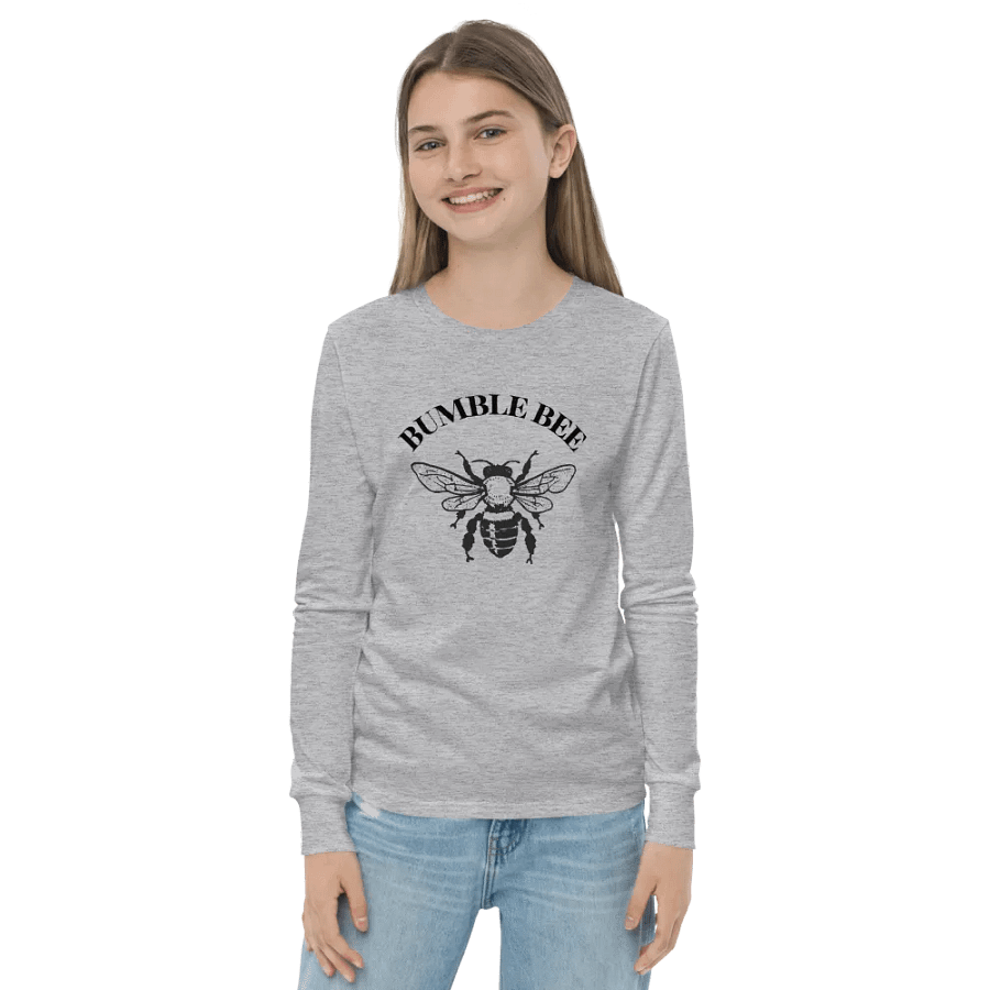 Bumble Bee Youth Long Sleeve Tee product image (3)
