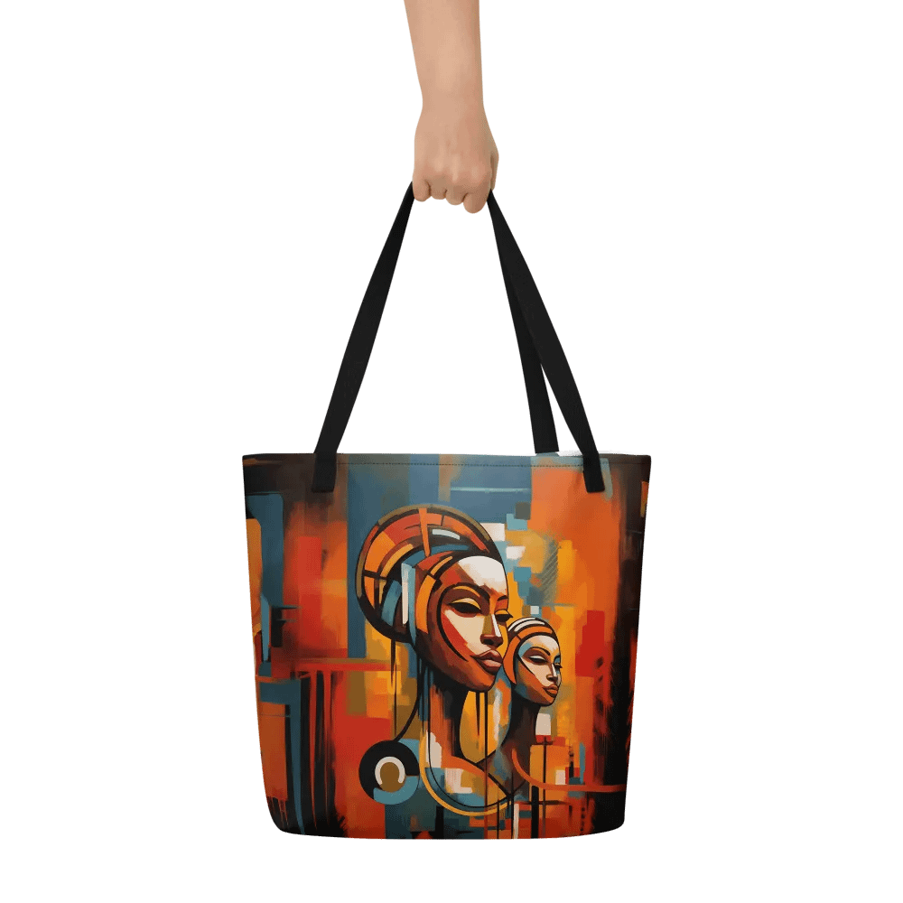 Tote Bag: Stylish Modern African Art Design Celebrate African Women product image (6)