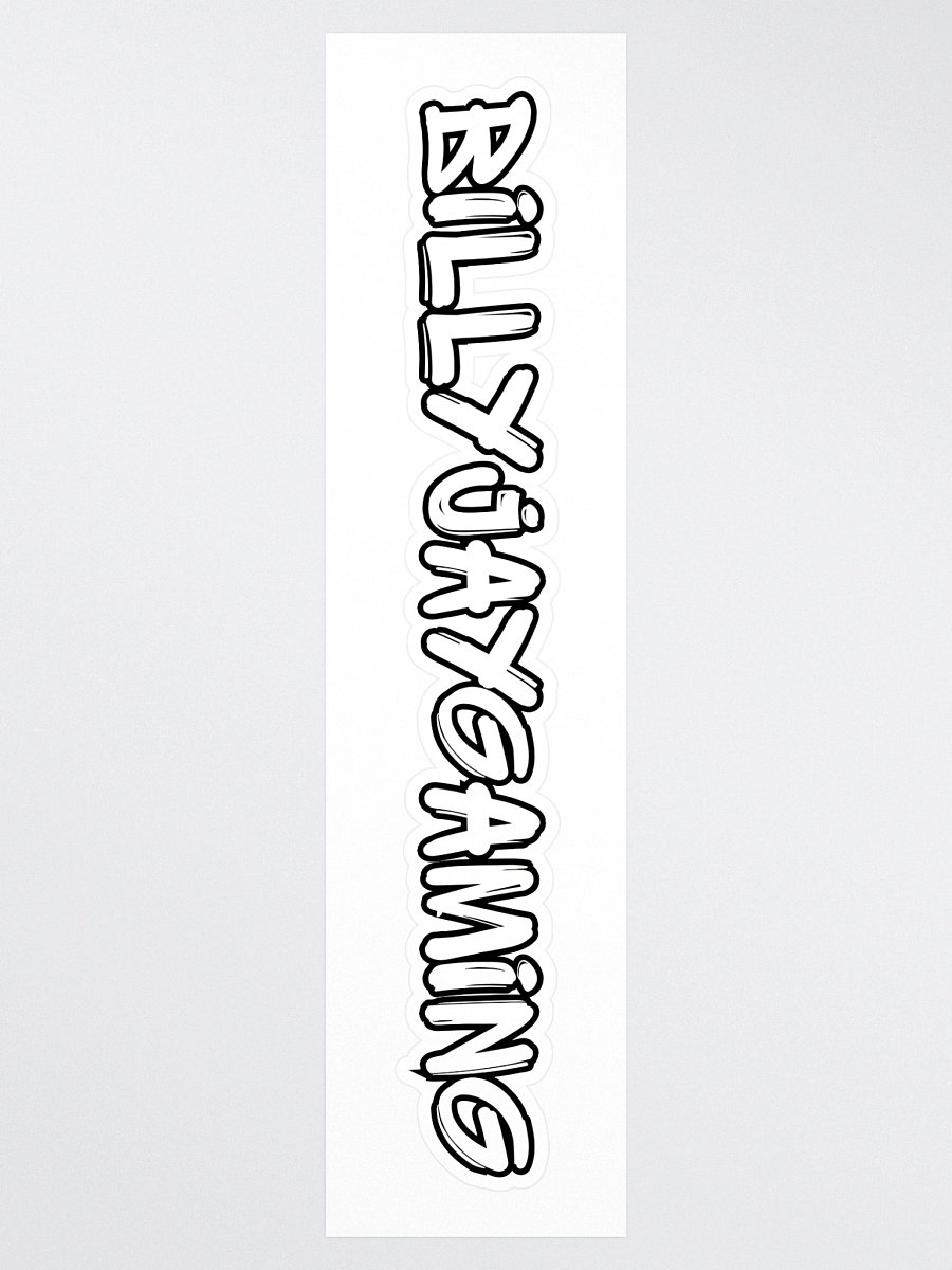 BillyJayGaming Logo Sticker #2 product image (3)