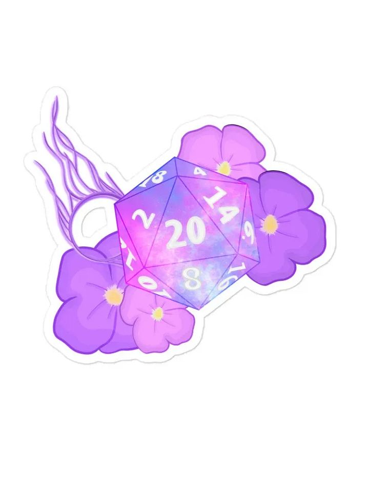 Gale Dekarios Inspired DND Die Sticker Plain product image (1)