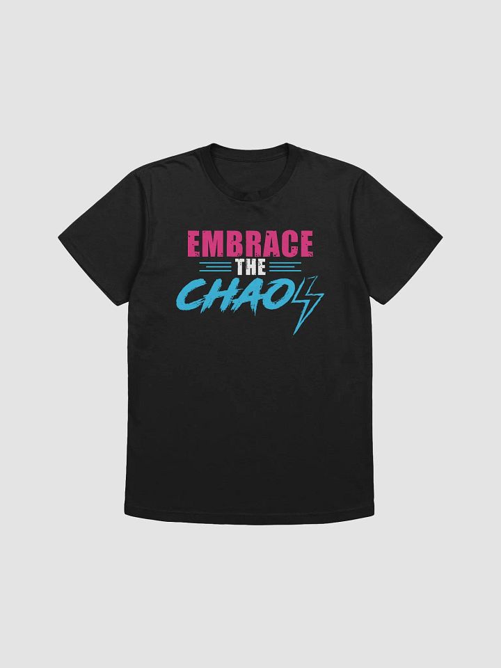 Embrace the Chaos T-Shirt (Pink/Blue) product image (1)