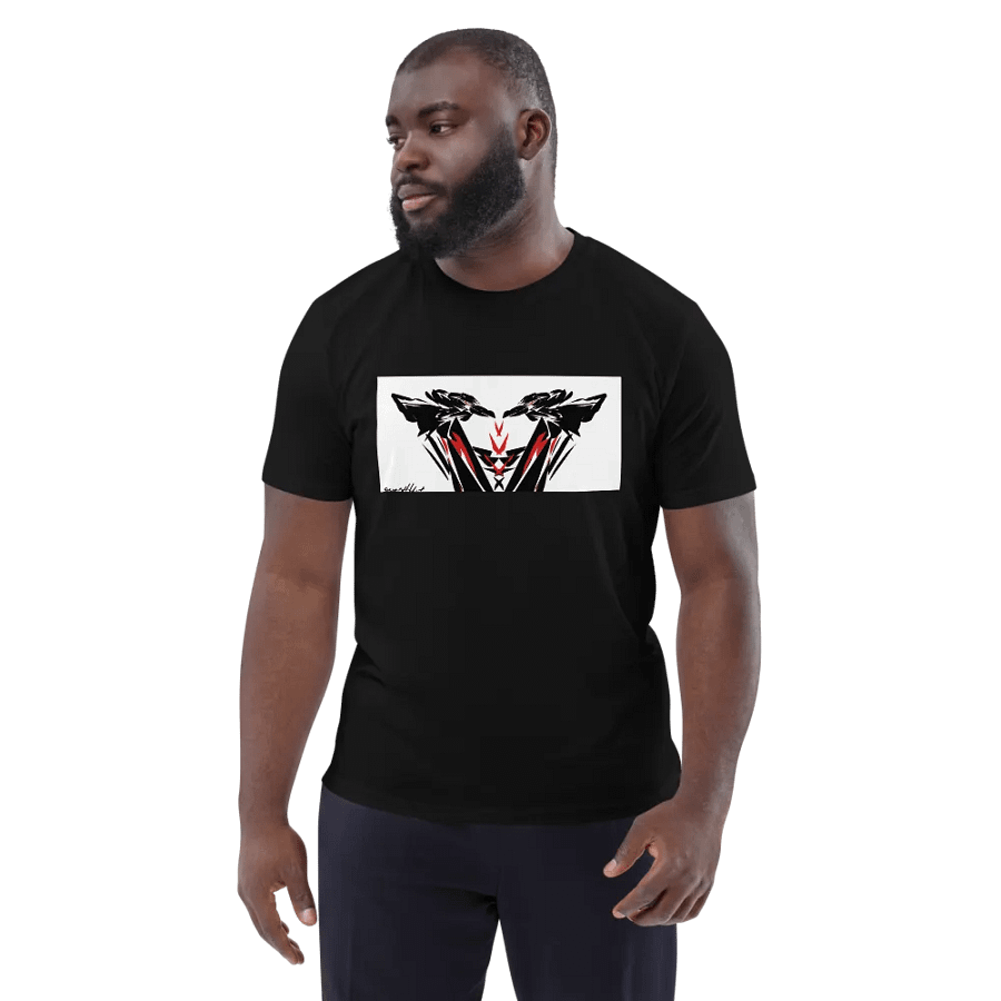 RAVENS EcoOrganic Cotton Unisex Tshirt by Song in the Wind product image (4)
