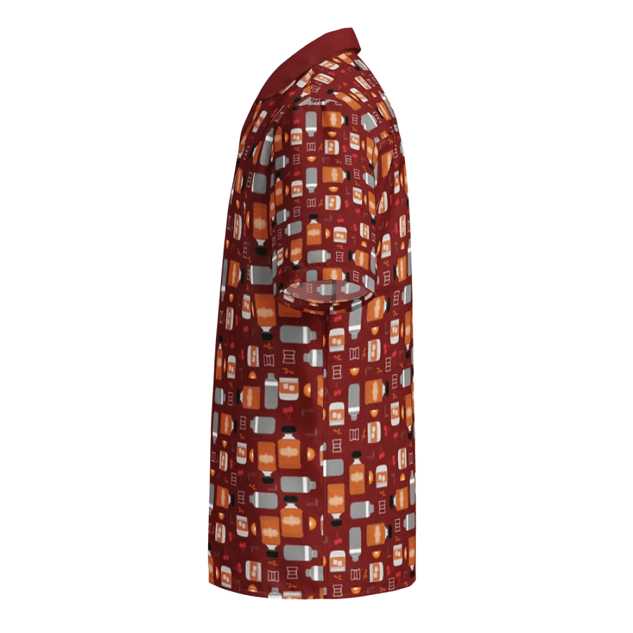 Bourbon Pattern Hawaiian Shirt product image (4)
