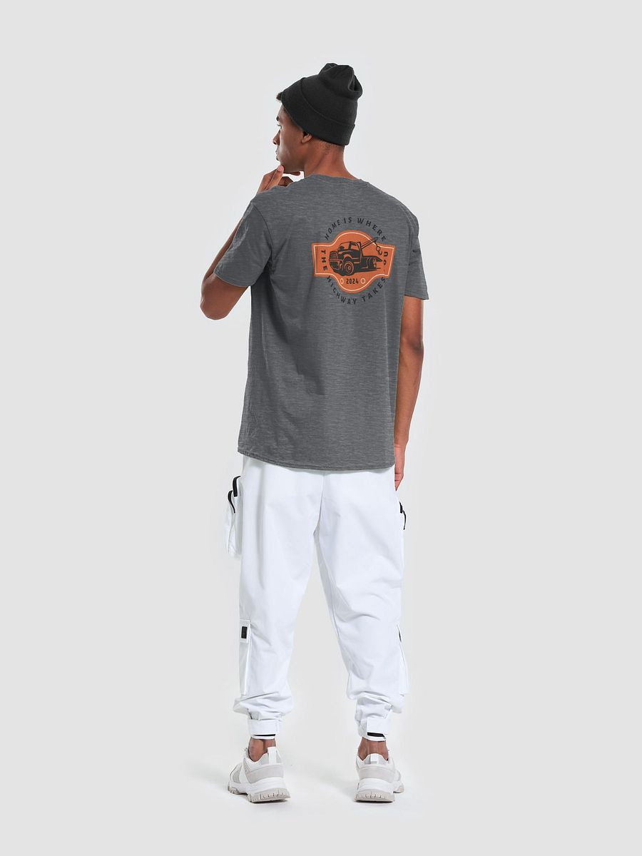 Man T-Shirt Truck Highway Unisex Softstyle Shirt product image (12)